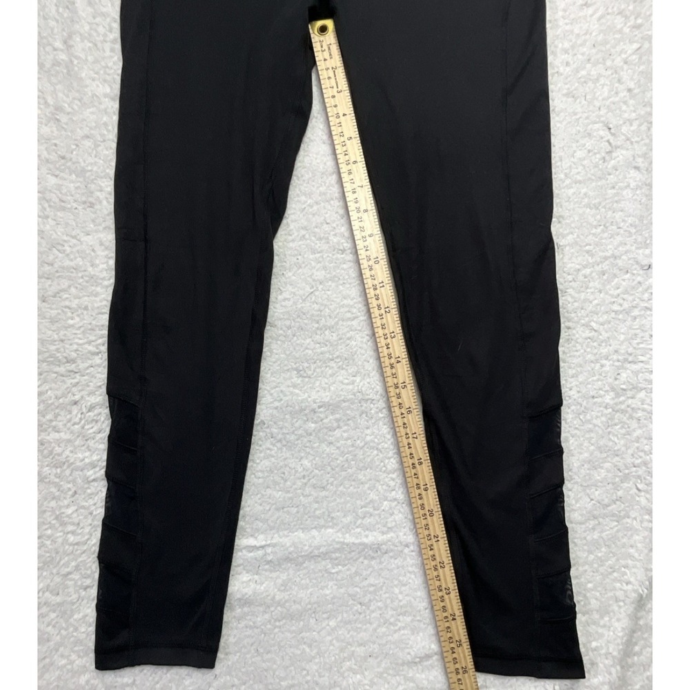 Charisma Black High Rise Ankle Leggings Women's L 29" Inseam Stretch - Picture 3 of 7